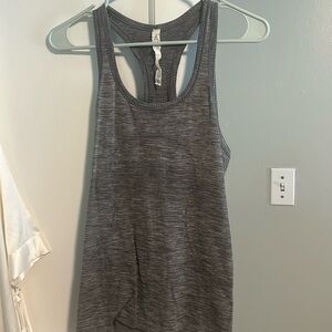 Lululemon gray swiftly tech racerback tank top
